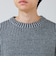 プレーティングニット クルーネック