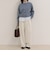 【LACOSTE/ラコステ】ショート丈ダブルフェイスカーディガン