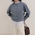 【LACOSTE/ラコステ】ショート丈ダブルフェイスカーディガン