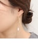 ニュアンスアシメパールピアス