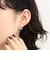 カラー樹脂アメーバメタルピアス