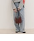【BEAURE/ビュレ】バックルデザインスエードバケツバッグ
