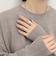 パールビジューセットリング