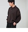 【シックに決まる上品ポロ】フクレジャガードポロシャツ ロングスリーブ