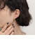 ステンレスねじりワンタッチピアス