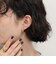 ステンレスねじりワンタッチピアス