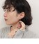 ステンレスビジューCピアス