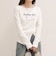 ツイストデザインballetロンTシャツ
