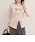 ツイストデザインballetロンTシャツ