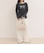 ツイストデザインballetロンTシャツ