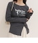 ツイストデザインballetロンTシャツ