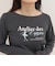 ツイストデザインballetロンTシャツ
