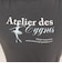 ツイストデザインballetロンTシャツ