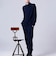 【TAION】100% CASHMERE FULL-ZIP HIGH-NECK SWEATER