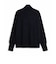【TAION】100% CASHMERE FULL-ZIP HIGH-NECK SWEATER