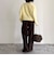 ウエストリブ裏ボアパンツ