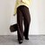 ウエストリブ裏ボアパンツ