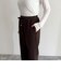 ウエストリブ裏ボアパンツ