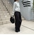 ウエストリブ裏ボアパンツ