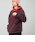 【遊び心あるバイカラー】2-TONE HOODIE ボアフード裏起毛スウェットパーカー