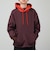 【遊び心あるバイカラー】2-TONE HOODIE ボアフード裏起毛スウェットパーカー