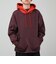 【遊び心あるバイカラー】2-TONE HOODIE ボアフード裏起毛スウェットパーカー