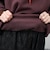 【遊び心あるバイカラー】2-TONE HOODIE ボアフード裏起毛スウェットパーカー