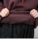 【遊び心あるバイカラー】2-TONE HOODIE ボアフード裏起毛スウェットパーカー