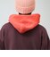 【遊び心あるバイカラー】2-TONE HOODIE ボアフード裏起毛スウェットパーカー