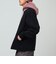 【遊び心あるバイカラー】2-TONE HOODIE ボアフード裏起毛スウェットパーカー