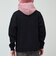 【遊び心あるバイカラー】2-TONE HOODIE ボアフード裏起毛スウェットパーカー
