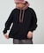 【遊び心あるバイカラー】2-TONE HOODIE ボアフード裏起毛スウェットパーカー