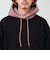 【遊び心あるバイカラー】2-TONE HOODIE ボアフード裏起毛スウェットパーカー