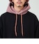 【遊び心あるバイカラー】2-TONE HOODIE ボアフード裏起毛スウェットパーカー