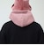【遊び心あるバイカラー】2-TONE HOODIE ボアフード裏起毛スウェットパーカー
