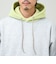 【遊び心あるバイカラー】2-TONE HOODIE ボアフード裏起毛スウェットパーカー