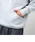 【遊び心あるバイカラー】2-TONE HOODIE ボアフード裏起毛スウェットパーカー