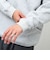 【遊び心あるバイカラー】2-TONE HOODIE ボアフード裏起毛スウェットパーカー