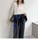【TWEEDMILL/ツイードミル】トライアングルマフラー