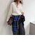 【TWEEDMILL/ツイードミル】トライアングルマフラー