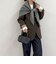 【TWEEDMILL/ツイードミル】トライアングルマフラー