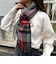 【TWEEDMILL/ツイードミル】48幅ウールストール
