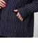 【クラシックな温もりと佇まい】ネルストライプ CPOシャツジャケット