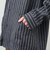 【クラシックな温もりと佇まい】ネルストライプ CPOシャツジャケット