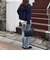 ウール混ケーブル柄ニットプルオーバー