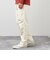 【豊富なサイズ展開/S～XL】コール裏フリースストレッチイージーパンツ