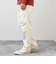 【豊富なサイズ展開/S～XL】コール裏フリースストレッチイージーパンツ