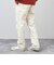 【豊富なサイズ展開/S～XL】コール裏フリースストレッチイージーパンツ