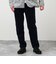 【豊富なサイズ展開/S～XL】コール裏フリースストレッチイージーパンツ