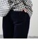【豊富なサイズ展開/S～XL】コール裏フリースストレッチイージーパンツ